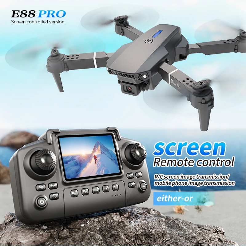 Professional E88 PRO Drone wit - огляд і ціна Drone Racing Camera