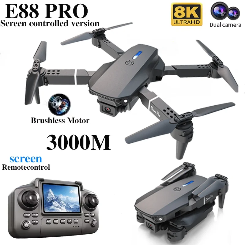 Professional E88 PRO Drone wit - огляд і ціна Drone Racing Camera