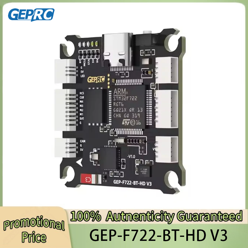 GEPRC GEP-F722-BT-HD V3 Flight - огляд і ціна Drone Racing Flight Controller