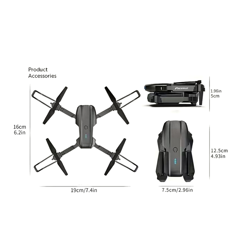 FACEGLE UAV E99 Nova RC Drone  - огляд і ціна Drone Racing Camera